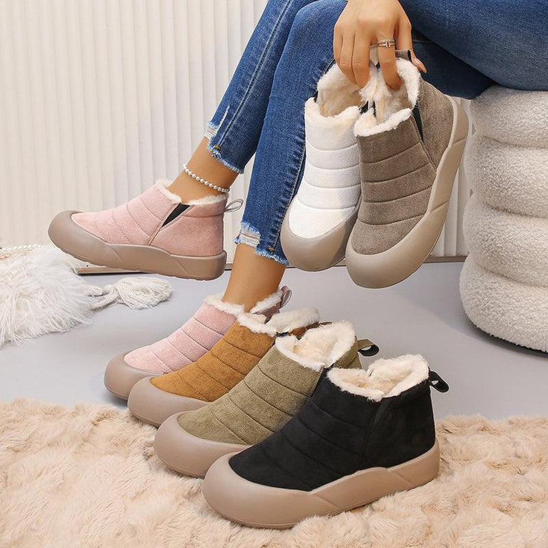 Waterproof Soft-Sole Cotton Winter Boots